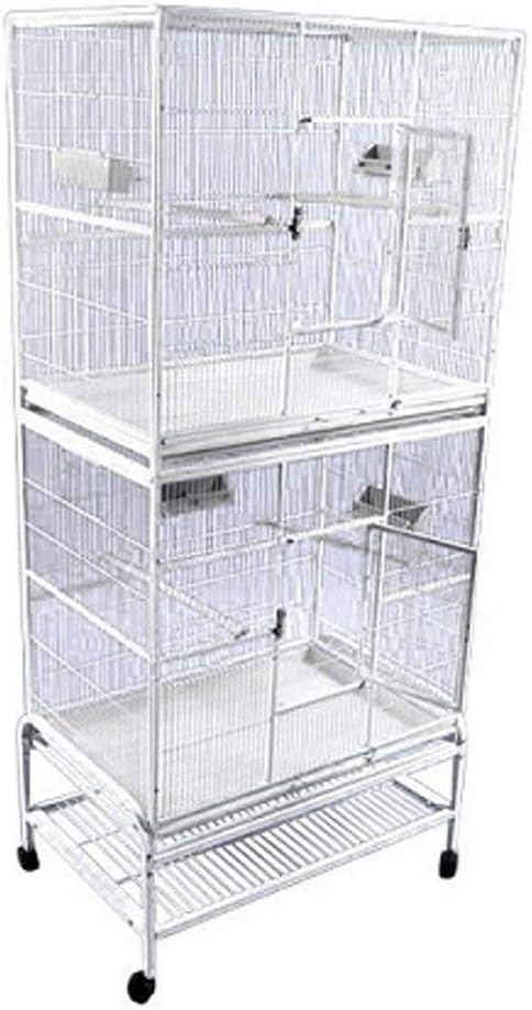 double flight bird cage
