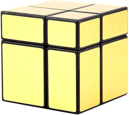 Cubelelo QiYi 2x2 Mirror Cube Puzzle Toy (Golden)