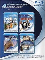 Disney Blu-ray4点セット Disney Blu-ray + DVD Movies lot of 4 Assorted Movies See