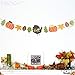 Give Thanks Garland for Thanksgiving Decorations - Pre-Assembled, No DIY Required | Happy Thanksgiving Banner Sign Garland | Thanksgiving Fall Decorations for Mantle, Dinner Table | Fall Autumn Décor