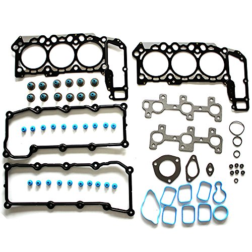 ECCPP Replacement for Full Head Gasket Sets for Dodge Dakota Jeep Liberty 2002-2005 3.7L Automotive Replacement Engine Full Gasket Head Kits