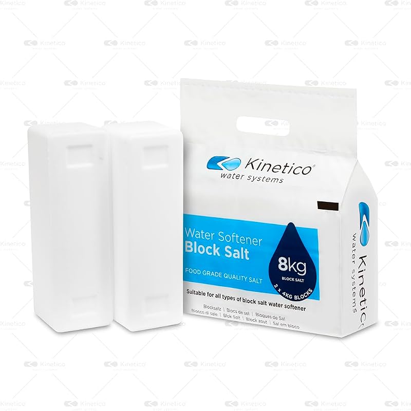 Kinetico Block Salt for Water Softeners 6 Bags 12 Blocks PDV Salt
