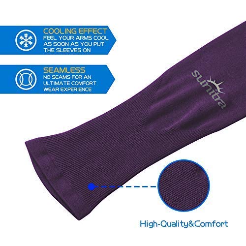 image for SUNITRA Arm Sleeve with UV Protection Cooling in Summer Arm Warmers in