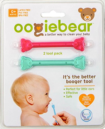 oogiebear Two Pack - Raspberry and Seafoam
