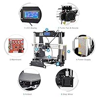 ALUNAR 3D Printer Prusa I3 Kit MINI Self-assembly Desktop FDM 3D Printing Machine Holiday Christmas Sale