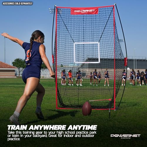 Sideline Trainer 7 x 4 FT Football Kicking Net Great for