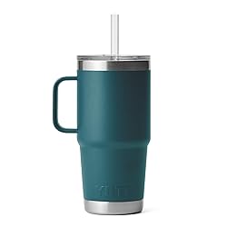 YETI Rambler 25 oz Tumbler with Handle and Straw