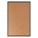 Quartet Cork Board, Bulletin Board, 4' x 3' Corkboard, Black Frame (2304B)