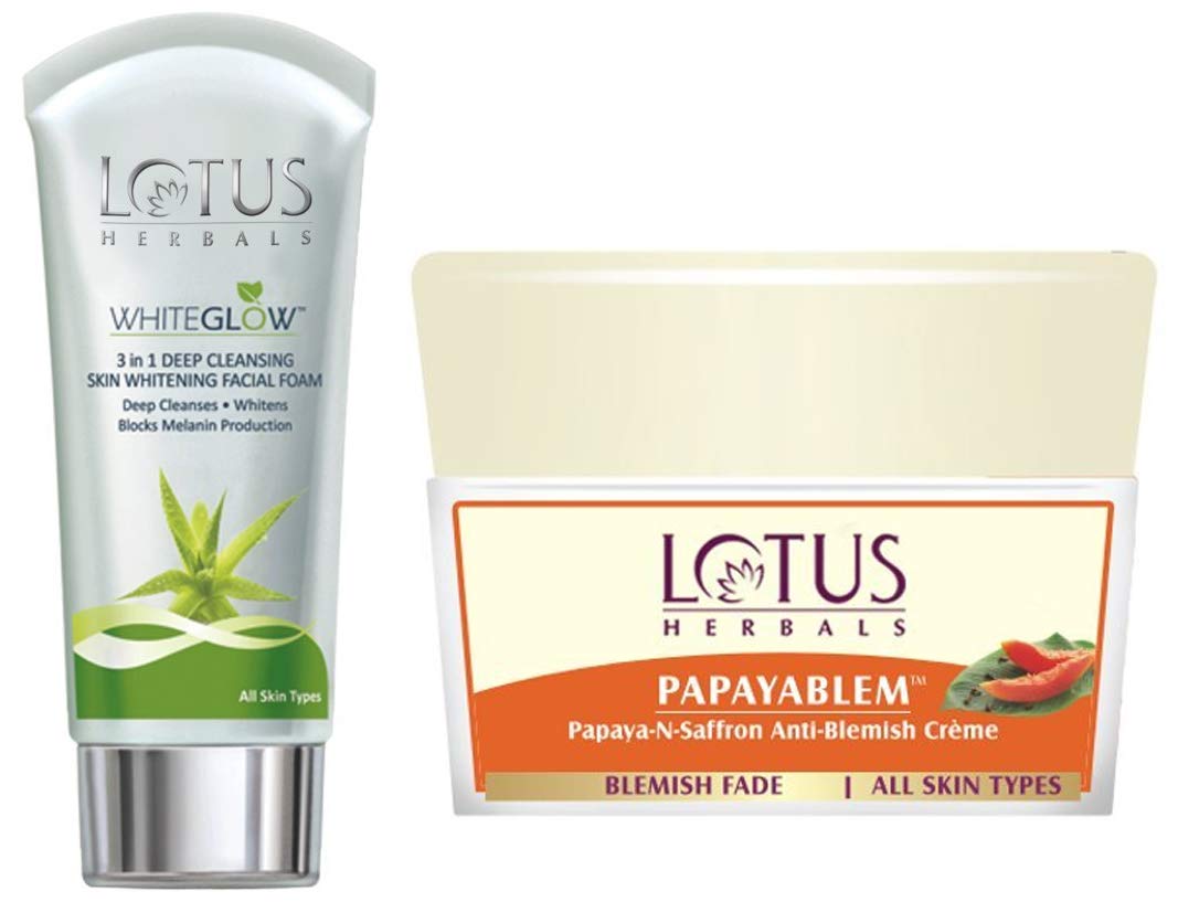 lotus papaya anti blemish cream