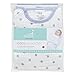 aden by aden + Anais Easy Swaddle Wearable Baby Wrap, 100% Cotton Muslin, Dashing - Large