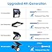 URPOWER Solar Lights Outdoor, 4th Generation Solar Spotlight 2-in-1 Waterproof Motion Sensor Energy-saving Solar Light Solar Landscape lights Outdoor Security Wall Light for Garden, 2Pack (Cool White)