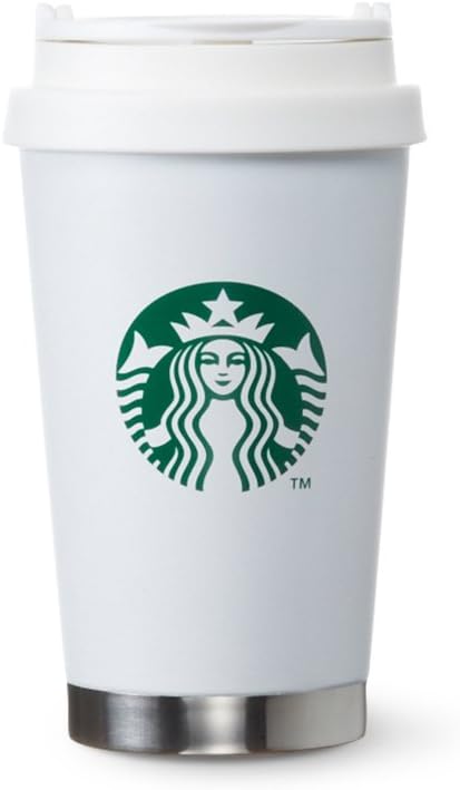 Stainless ToGo logo tumbler Matt White Tall 350ml by Starbucks Coffee STARBUCKS COFFEE