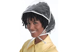 SUDNJIALQ Rain Bonnet Raining Hats Headwear Simple Color Clothing Accessories for Women