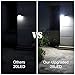 Hallomall USB Solar Lights, 28LED 300Lumens Max Outdoor Wall Lights with 3LEDs Both Sides, Ultra Bright Motion Sensor Lights Wide Angel Design for Patios, Stairways, Garden &More, 3 Modes
