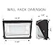 Sunco 80W LED Wall Pack Outdoor Industrial Dimmable Waterproof Commercial Grade Security Warehouse Super Bright Parking Lot, 5000K Daylight, 12000 Lumen, AC120-277V