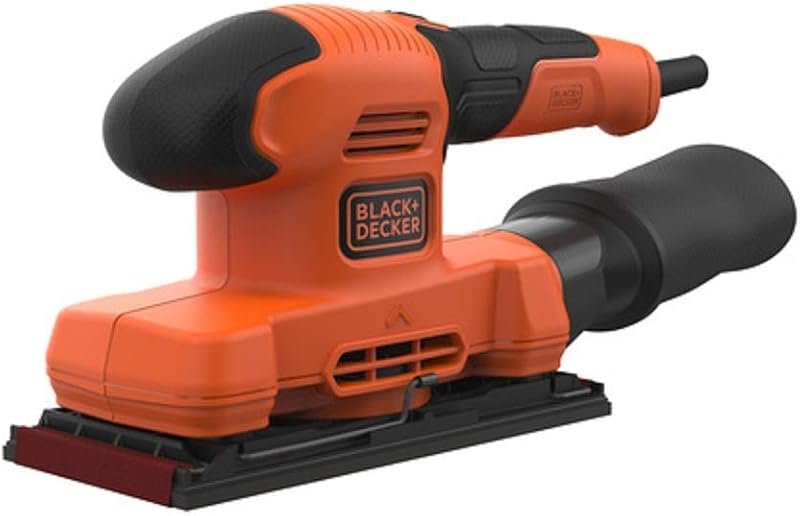 BLACK+DECKER 240V 1/3 Sheet Finishing Sander 150W BEW220-GB 11000 RPM Orbit