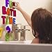 Bath Letters and Numbers with Bath Toy Organizer. Educational Bath Toys with Premium Bath Toy Storage