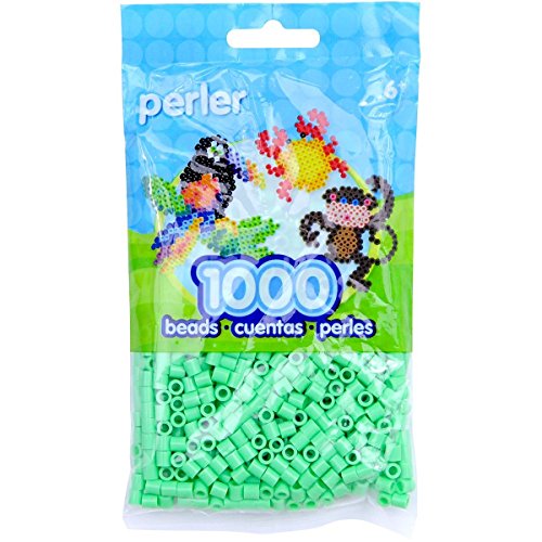 Bulk Buy: Perler Beads 1,000 Count Pastel Green (6 Pack)