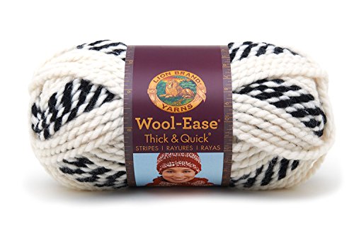 Lion  640-608 Wool-Ease Thick & Quick Yarn , 97 Meters, Checkerboard