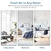 LEVOIT Air Purifier for Home Smokers Allergies and Pets Hair, True HEPA Filter, Quiet in Bedroom, Filtration System Cleaner Eliminators, Odor Smoke Dust Mold, Night Light, Black, 2-Yr Warranty,LV-H132