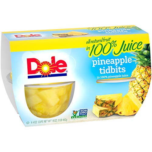2 FRUIT+BOWLS+Pineapple+Tidbits+Juice