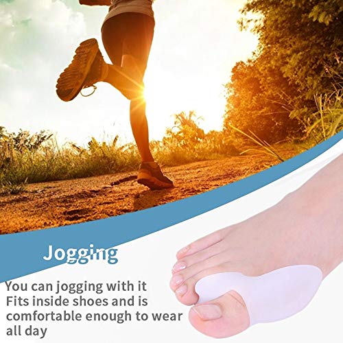 DUORUI 4 Pack Bunion Guards, Bunion Pads, Bunion Cushion, Toe Fixer