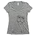 Inkopious Women's Tank The English Bulldog Fitted T-Shirt Medium Heather Grey
