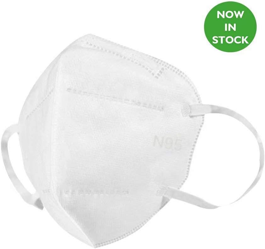 Dust-Proof N95 Respirator Surgical Mask, N95 Dust Mask Breathing Masks Protective Mask Dust-Proof,Anti-KN95,Smoke-Proof Multi-Layer Activated Carbon Soft Safety Mask - Comfort Nose Pad,10PCS