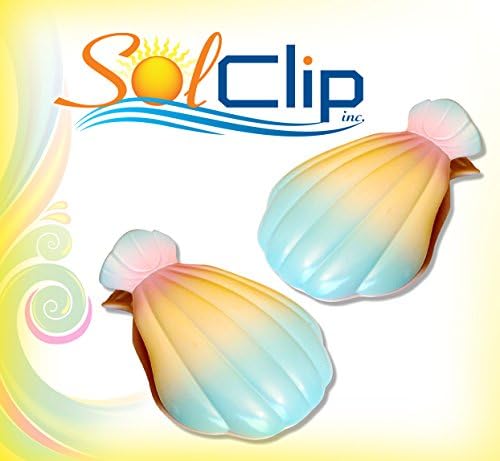 Towel clips, pegs, clamps, clothespins, épingles, pinces à serviette de plage, SolClip, Canada, SeaShell