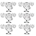 (Set/6) National Lampoon's Christmas Vacation Walley World Moose Shot Glass
