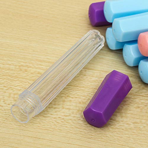 10Pcs Transparent Plastic Felting Sewing Needles Container Bottle - Hardware & Accessories Industrial Hardware - 10 x Bottle Notice: 1.Please Allow 1-3cm Error Due to Manual Measurement.Pls m-
