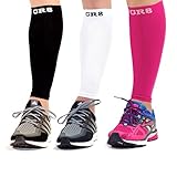 Calf Compression Sleeve for Men and Women Leg Compression Sleeves Relieve Muscle Aches and Pain Black Medium