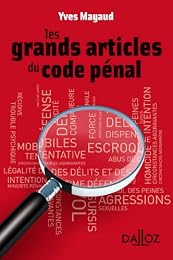 Les  grands articles du code pénal