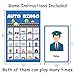 90shine 2 Sets Road Trip Card Games - Travel Scavenger Hunt and Auto Bingo Fun Gift