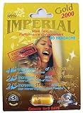 Imperial 2000mg GOLD Male Sexual Performance Enhancement Pill 6 PK