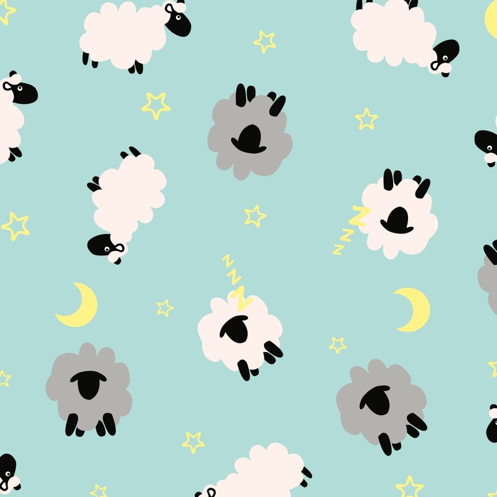 Honest Overnight Baby Diapers, Club Box, Sleepy Sheep, Size 5 (44 Count)