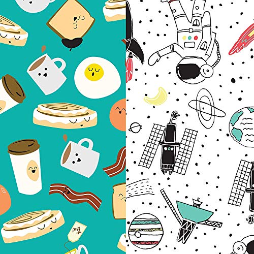 image for The Honest Company Super Club Box Diapers - Size 3 - Space Travel & Br