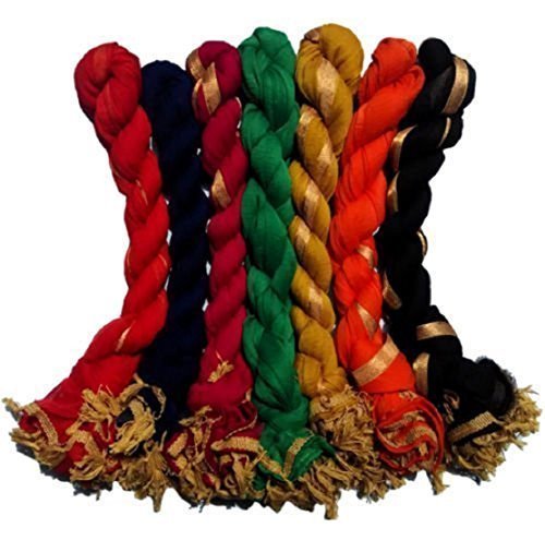 7 horse selection women's multi color dupatta (ds_88670_multi_free size)(pack of 6)