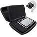 Multi-Compartment Hard Case for 5 & 6- inch Screen GPS from Garmin Dezl 570LMT 580 LMT-S OTR500 OTR610 0TR700 OTR710 Truck GP RV 660LMT DriveSmart 60 61 62 63 65 66 67 68 GPS (Free AIR Vent Mount)