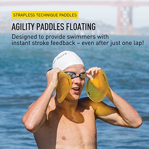 FINIS Agility Paddles Floating HighQuality Swim Paddles for Lap