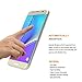 joylink Tempered Glass 3D Curved Touch Full Screen Protector Compatible with Samsung Galaxy S7 Edge, Gold