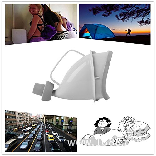 Ioffersuper 1 Pcs Unisex Portable Travel Urinal Car Handle Urine Bottle Tube Outdoor Camp Urination Device