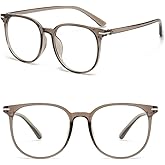 SHUNXI Distance Glasses For Women Men, Blue Light Blocking Myopia Glasses Near Sighted Driving Eyeglasses