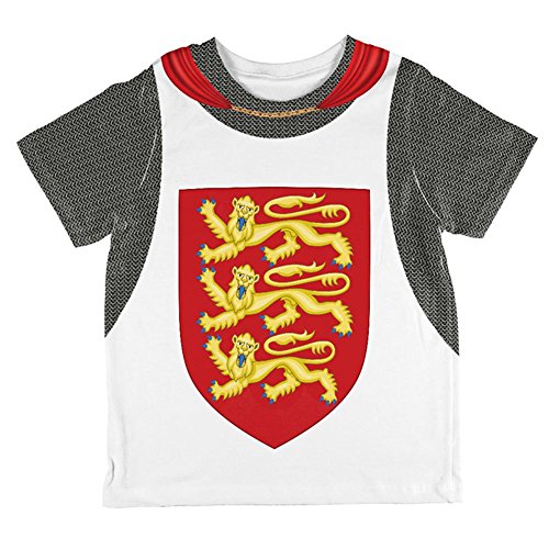 King Richard Lionheart Knight Costume All Over Toddler T Shirt