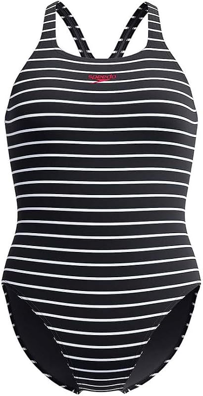 Mujer Endurance+ Printed Medalist Swimsuit | One Piece Swiming Costume | Swim Training, Anthracite, 36