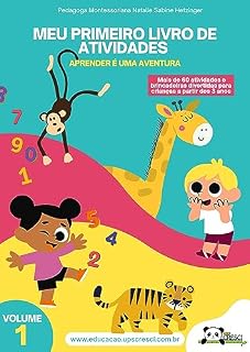 Livro Meu primeiro livro de atividades: Aprender é uma aventura - Volume 1