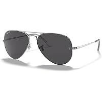 Amazon.com: Ray-Ban RB3025 Aviator Large Metal 002/48 58MM  display picture 1