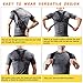 Upper Back Brace Posture Corrector for Men and Women, Shoulder Brace Clavicle Support Device, Adjustable Slouching Support - Kyphosis Brace - Muscle Pain Reliever SIZE, L 28-35Inch