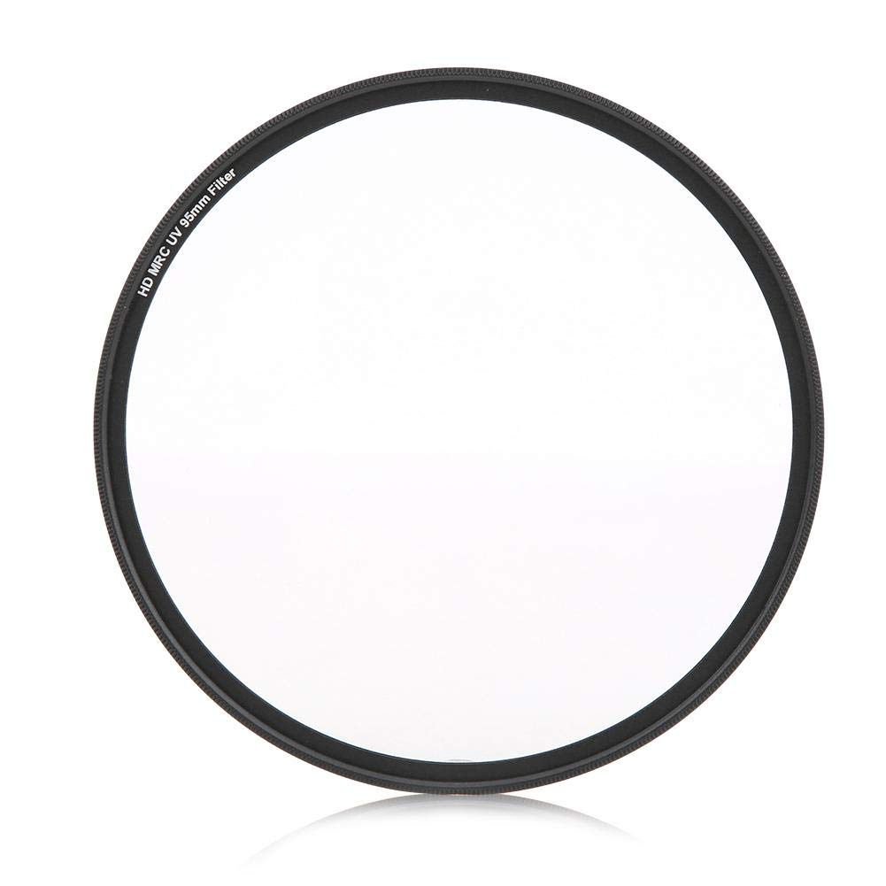 UV Lens Filter, 95mm MC UV Optical Glass Lightweight Lens Filter Accessory for for SLR Camera