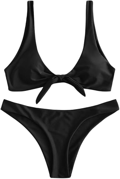 zaful scoop neck bikini